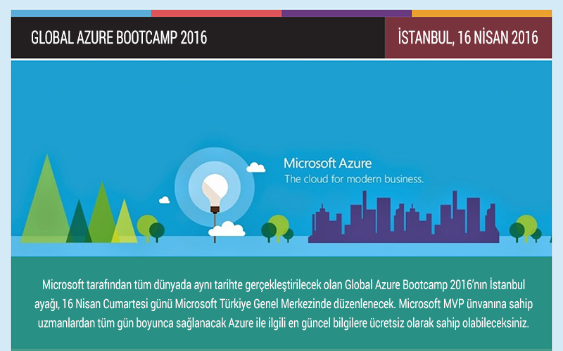 Global Azure Bootcamp 2016 - Istanbul