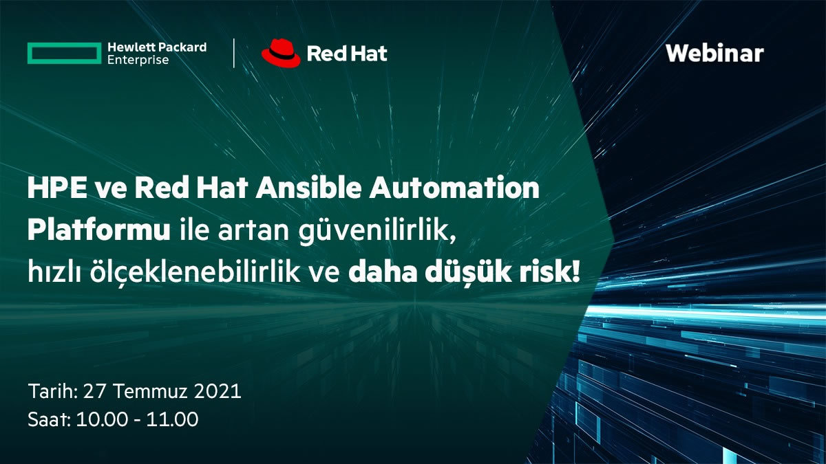 HPE ve Red Hat Ansible Automation Platformu