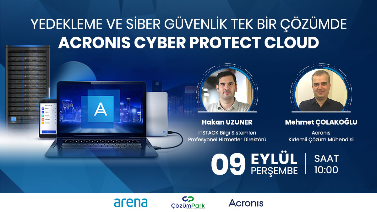 Yedekleme ve Siber Güvenlik Tek Bir Çözümde - Acronis Cyber Protect Cloud