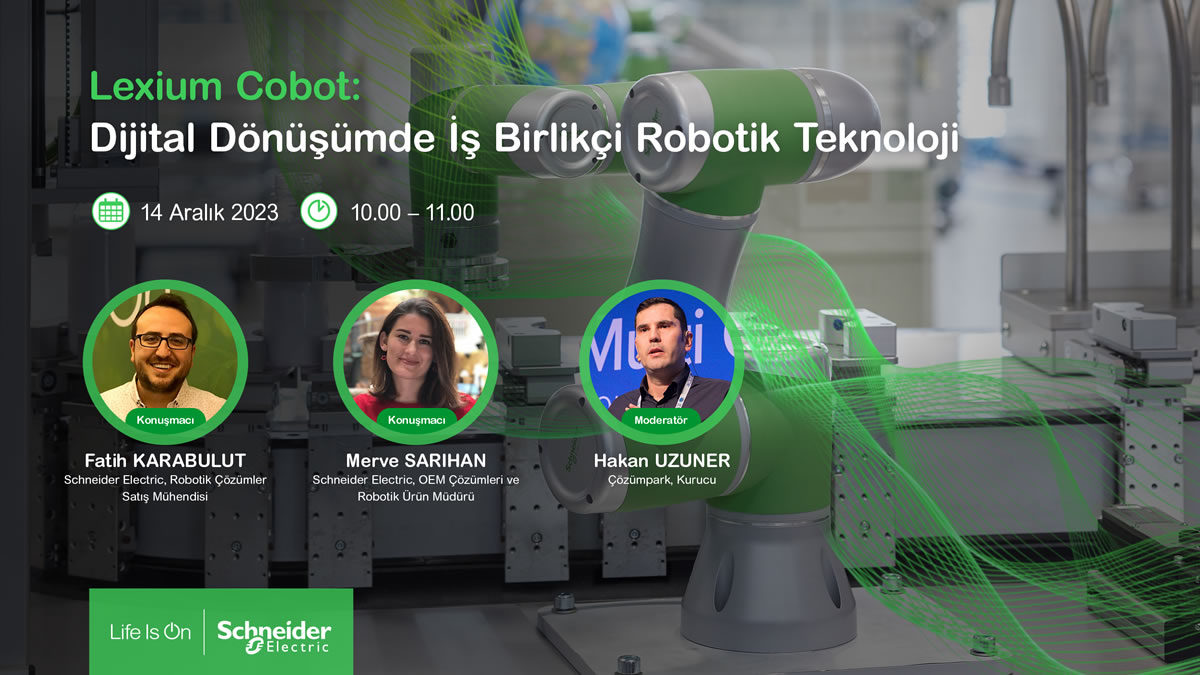 Lexium Cobot: Dijital Dönüşümde İş Birlikçi Robotik Teknoloji