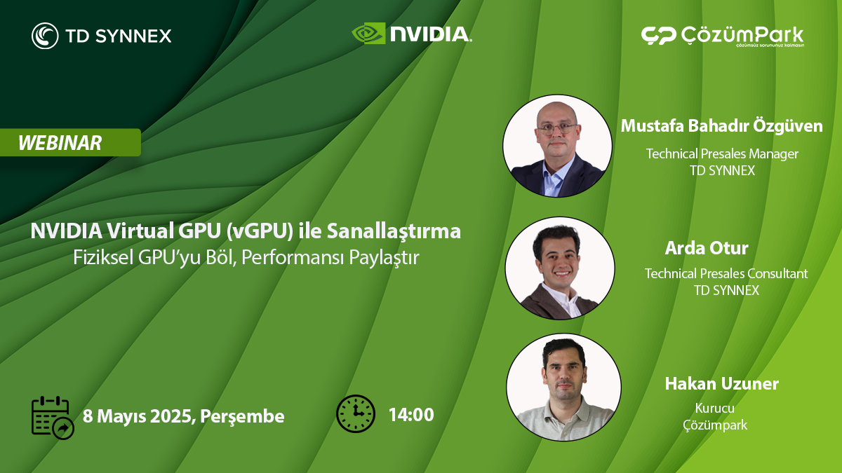 vGPU ile Sanallaştırma – Fiziksel GPU’yu Böl, Performansı Paylaştır