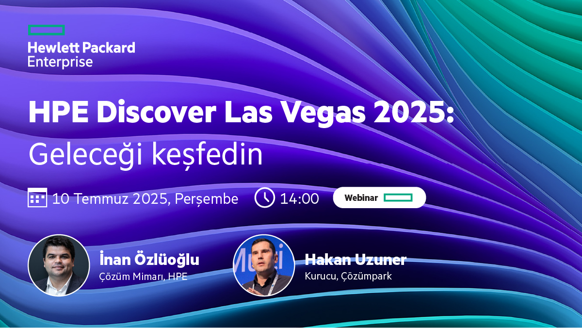 HPE Discover Las Vegas 2025: Geleceği keşfedin