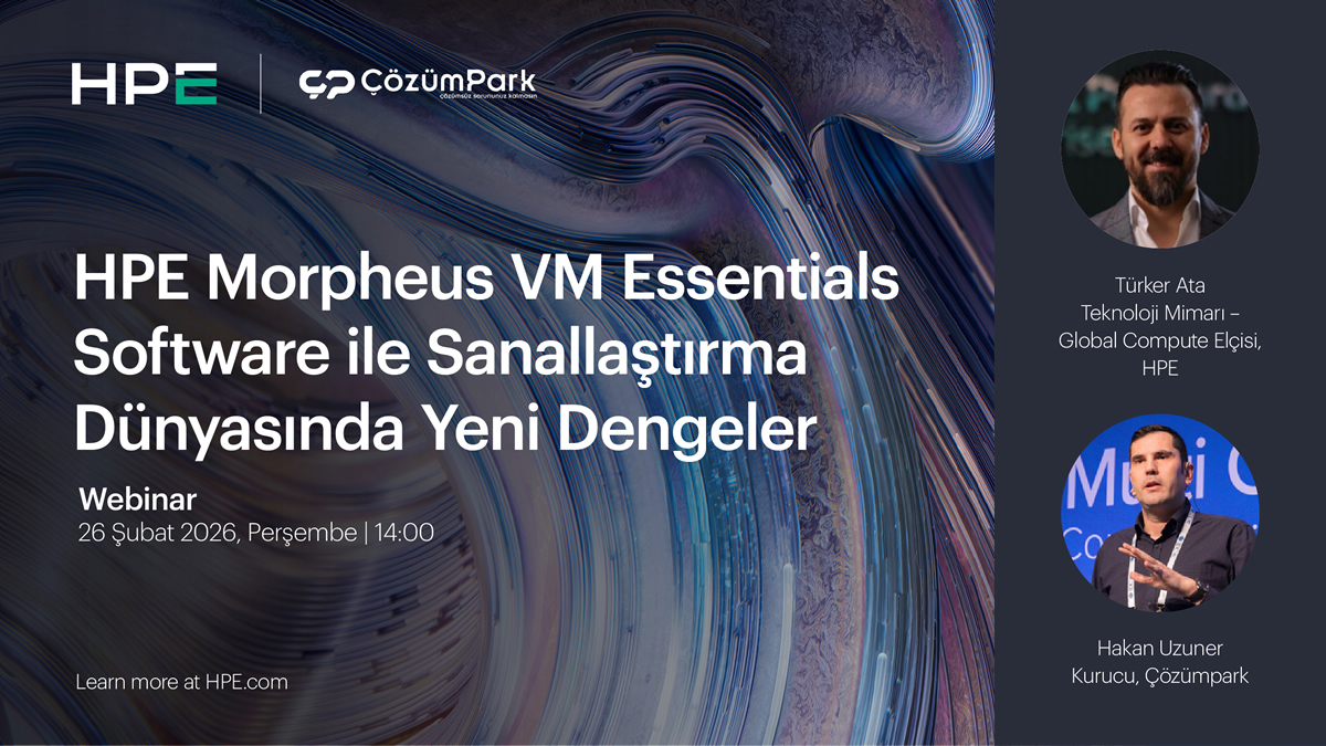 HPE Morpheus VM Essentials Software ile Sanallaştırma Dünyasında Yeni Dengeler