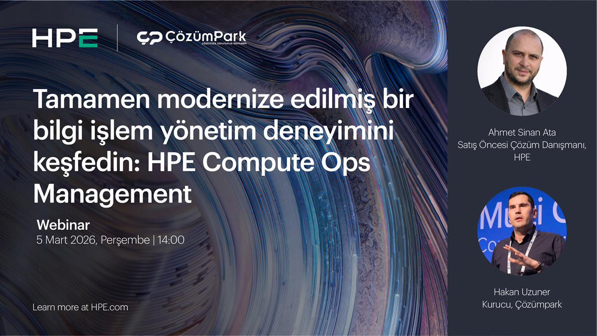 Tamamen modernize edilmiş bir bilgi işlem yönetim deneyimini keşfedin: HPE Compute Ops Management