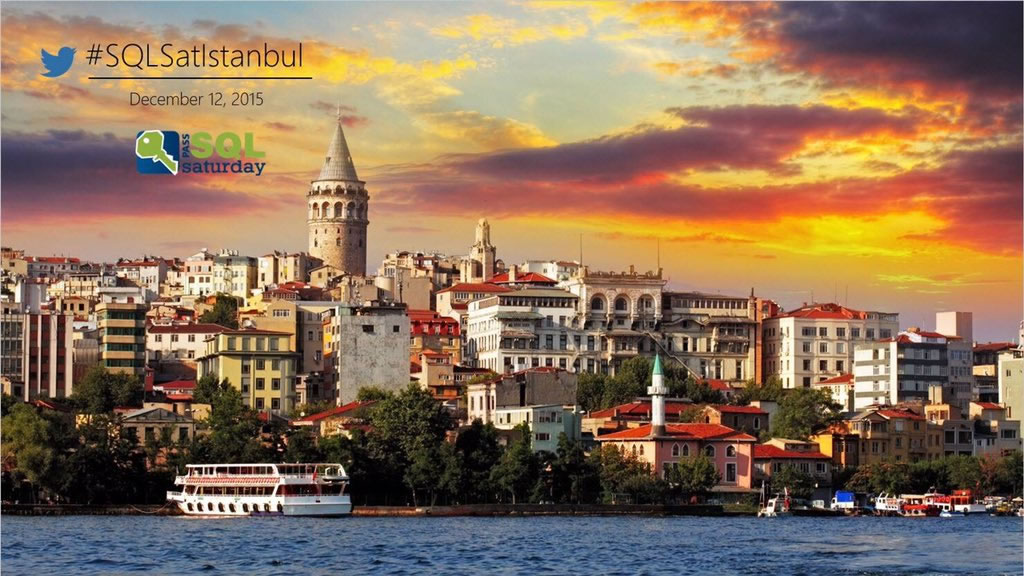 SQL Saturday 2015 İstanbul